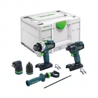 Акумулаторен ударен винтоверт FESTOOL TID 18 Basic-Set TPC 18/4, 18V, -Ah, Li-Ion, 180Nm, безчетков