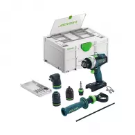 Акумулаторен ударен винтоверт FESTOOL TPC 18/4 Basic-Set/XL, 18V, -Ah, Li-Ion, 75Nm, безчетков