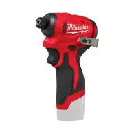 Акумулаторен ударен винтоверт MILWAUKEE M12 BLIDRC-0, 12V, Ah, Li-Ion, 124Nm, 1/4