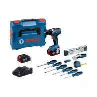 Акумулаторен винтоверт BOSCH GSR 18V-65 Set, 18V, 5.0Ah, Li-Ion, 63Nm