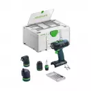 Акумулаторен винтоверт FESTOOL T18+3 Basic-Set, 18V, -Ah, Li-Ion, 50Nm, 1/4