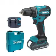 Акумулаторен винтоверт MAKITA DDF490WV, 18V, 2.0Ah, Li-Ion, 65Nm, безчетков