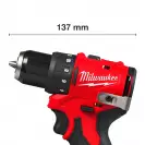 Акумулаторен винтоверт MILWAUKEE M12 BLDDRC-203C, 12V, 2.0Ah, Li-Ion, 40Nm - small, 273124