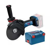 Акумулаторен ъглошлайф BOSCH EXWS18V-180P Solo, 18V, 2.0-6.0Ah, Li-Ion, ф180мм, безчетков