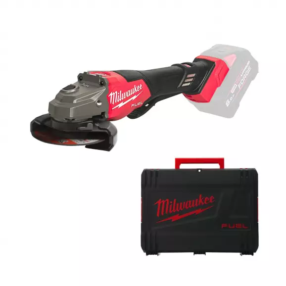 Акумулаторен ъглошлайф MILWAUKEE M18 FHSAGO180VXPDB2-0X, 18V, 2.0-6Ah, Li-Ion, ф180мм, безчетков