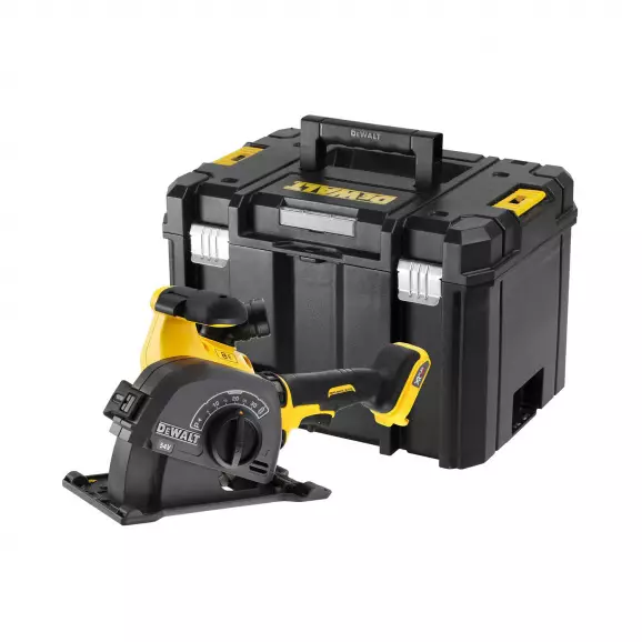 Акумулаторна фреза за канали DEWALT DCG200NT-XJ, 54/18V, Ah, Li-Ion, 9000об/мин, ф125x22.23мм, безчетков