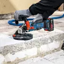 Акумулаторна фреза за шлайфане на бетон BOSCH GBR 18V-15 S, 18V, Li-Ion, 2600–8500об/мин, ф125мм - small, 275033