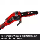 Акумулаторна кастрачка за клони EINHELL GP-HC 18/5020 Li T BL-Solo, 18V, 3.0-8.0Ah, Li-Ion, 20/55см - small, 274623
