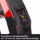 Акумулаторна ножица за рязане на клони EINHELL GP-LS 18/35 Li BL-Solo, 18V, 2.0-8.0Ah, Li-Ion, 25-35мм - small, 274628