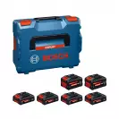 Батерия акумулаторна BOSCH 4xEXBA18V-40 + 2xEXBA18V-80 6броя, 18V, 4.0/8.0Ah, Li-Ion - small