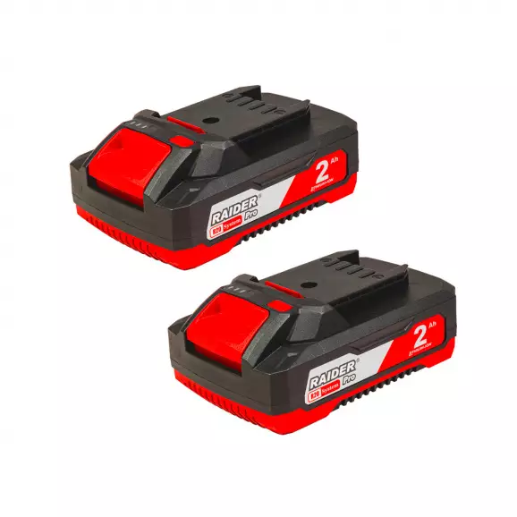 Батерия акумулаторна RAIDER RDP-R20 20V 2x2.0Ah, 20V, 2.0Ah, Li-Ion