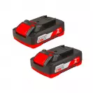 Батерия акумулаторна RAIDER RDP-R20 20V 2x2.0Ah, 20V, 2.0Ah, Li-Ion - small