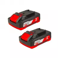 Батерия акумулаторна RAIDER RDP-R20 20V 2x2.0Ah, 20V, 2.0Ah, Li-Ion
