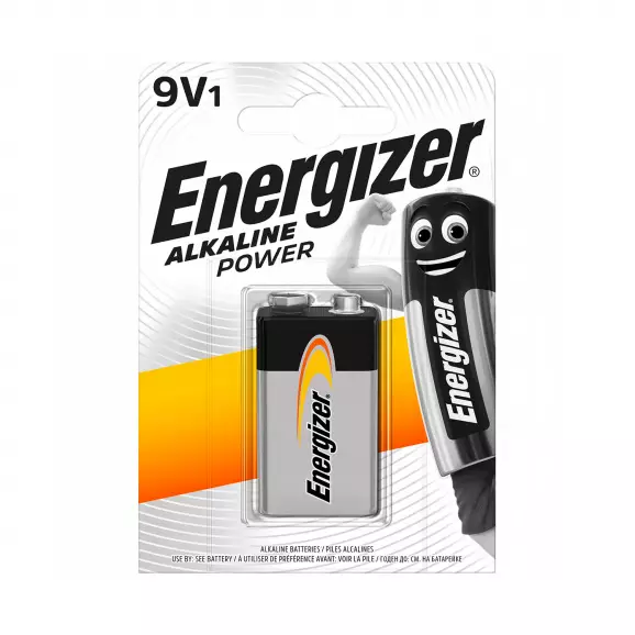 Батерия ENERGIZER Alkaline Power 9V 1бр., 9V