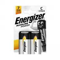 Батерия ENERGIZER Alkaline Power C 2бр., тип C, LR14, 1.5V