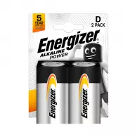 Батерия ENERGIZER Alkaline Power D 2бр., тип D, LR20, 1.5V