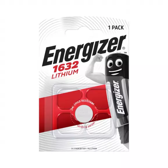 Батерия ENERGIZER Lithium CR 1632 1бр., CR 1632, 3V