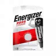 Батерия ENERGIZER Lithium CR2025 1бр., CR 2025, 3V