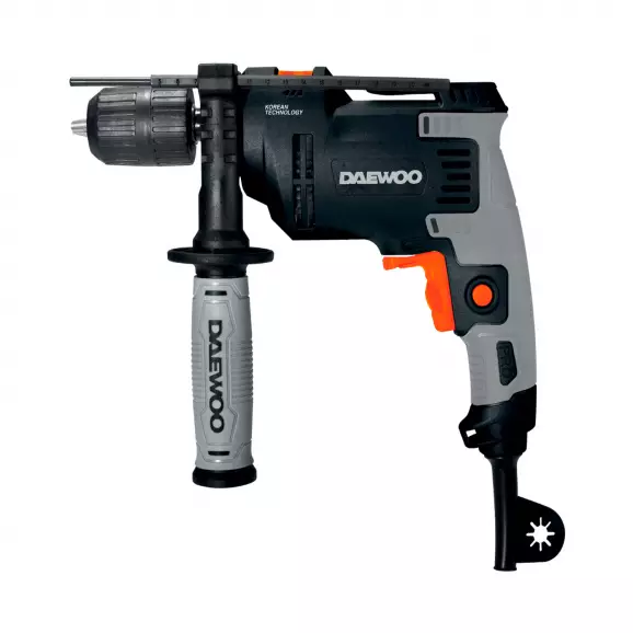 Бормашина ударна DAEWOO DAID600L, 600W, 0-3000об/мин, 48000уд/мин