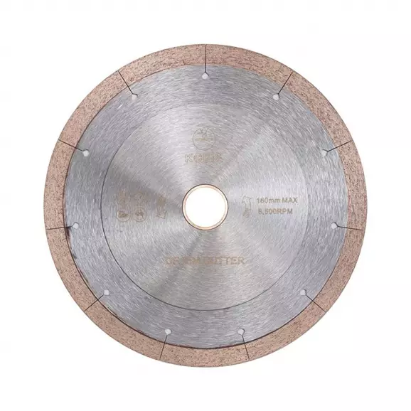 Диск диамантен KODIA DF RIM CUTTER PG 180x1.2x10x22.23/25.4мм, за гранитогрес и порцелан грес, мокро рязане