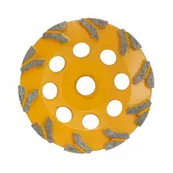 Диск диамантен KODIA T-SHARK CUP WHEEL 150х22.23ммм, за шлайфане пресен, стар или твърд бетон, сухо шлайфане