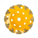Диск диамантен KODIA T-SHARK CUP WHEEL 180х22.23ммм, за шлайфане пресен, стар или твърд бетон, сухо шлайфане - small
