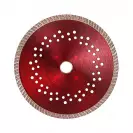 Диск диамантен KODIA ULTRA SUPER TURBO 200x2.6x10x25.4/22.23мм, за гранит, мрамор, сухо и мокро рязане - small