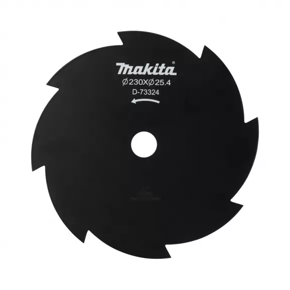 Диск за косене MAKITA 230x25.4мм Z=8, на жилава трева и плевели 