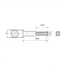 Длето плоско RENNSTEIG 20х140мм, захват SDS-plus - small, 276660
