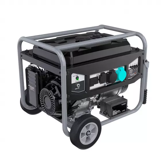 Генератор REM Power GSEM 6002 SB, 5.5kW, 400/230V, бензинов, трифазен