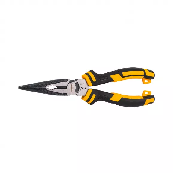 Клещи комбинирани TOPMASTER 200мм, CrV, двукомпонентнa дръжкa