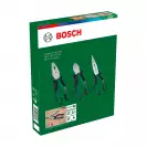 Клещи комплект BOSCH 3 части, комбинирани, жустерни, резачки, двукомпонентна дръжка - small, 281315