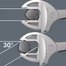 Ключ гаечен саморегулиращ се WERA XL 19-24мм 256мм, CrV, хромиран - small, 275866