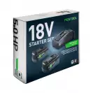 Комплект батерии и зарядно устройство FESTOOL 18V 2xHP5.0/TCL6, 18V, 5.0Ah, Li-Ion, Bluetooth - small, 277785