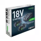 Комплект батерии и зарядно устройство FESTOOL 18V 2xTBX8/SCA16, 18V, 8.0Ah, Li-Ion, Bluetooth - small, 277804