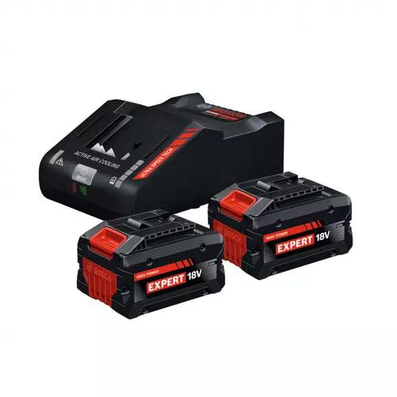 Комплект батерия и зарядно устройство BOSCH EXBA18V-80 + EXAL18V-160, 18V, 8.0Ah, Li-Ion
