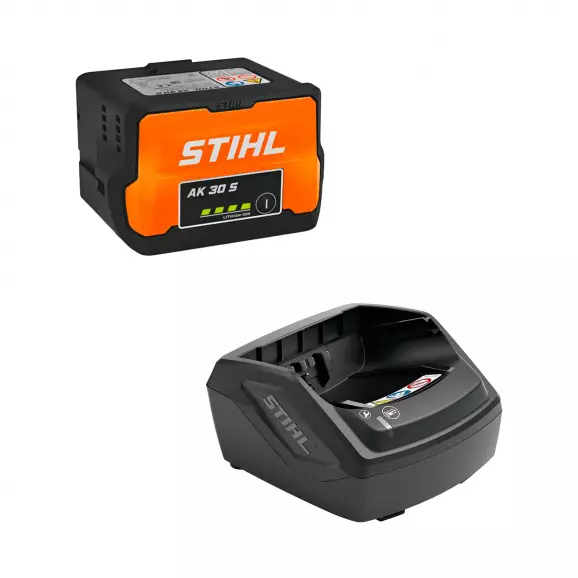 Комплект батерия и зарядно устройство STIHL AK 30 S + AL 101, 36V, 5.0Ah, Li-Ion