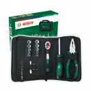 Комплект инструменти BOSCH 26части, накрайници, отвертка, клещи, в калъф - small, 281167