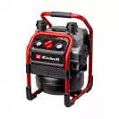 Компресор акумулаторен EINHELL SILENZZO 36/210, 18+18V, 2.0-8.0Ah, Li-Ion, 210l/min - small