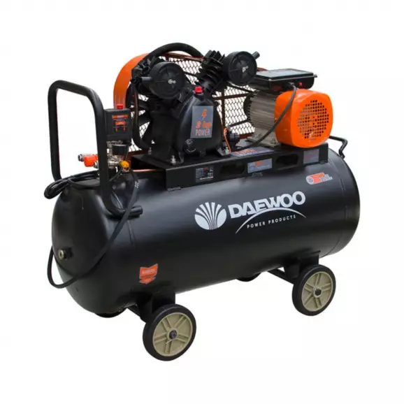 Компресор DAEWOO DAAC100C V Type, 100l, 8bar, 187 l/min, 1.5kW, 2.0hp, 230V