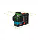 Линеен лазерен нивелир BOSCH EXLL18V-120-33CG, 3 лазерни линии, точност 3mm/10m, автоматично - small, 281598