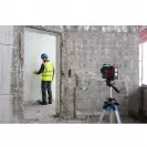Линеен лазерен нивелир BOSCH EXLL18V-120-33CG, 3 лазерни линии, точност 3mm/10m, автоматично - small, 281601