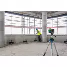 Линеен лазерен нивелир BOSCH EXLL18V-120-33CG, 3 лазерни линии, точност 3mm/10m, автоматично - small, 281602