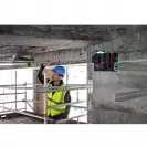 Линеен лазерен нивелир BOSCH EXLL18V-120-33CG, 3 лазерни линии, точност 3mm/10m, автоматично - small, 281608
