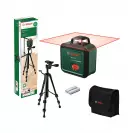 Линеен лазерен нивелир BOSCH PLL 360-1 Set, червен лазер, точност 4mm/10m, автоматично - small