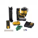 Линеен лазерен нивелир DEWALT DCLE34035D1-QW, 3 лазерни линии, точност 3mm/10m, 80м, автоматично - small, 274875