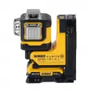 Линеен лазерен нивелир DEWALT DCLE34035D1-QW, 3 лазерни линии, точност 3mm/10m, 80м, автоматично - small, 274878