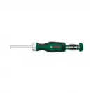 Отвертка с тресчотен механизъм BOSCH 12части, PH, PZ, TX, двукомпонентна дръжка - small