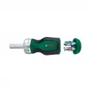 Отвертка с тресчотен механизъм BOSCH 6части, PH, PZ, TX, двукомпонентна дръжка - small