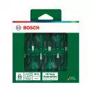 Отвертки комплект BOSCH 6части, PH, PZ, TX, SB, двукомпонентна дръжка - small, 281214